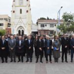 Alberto Bernis en los actos centrales por la Revolución de Mayo y de la fundación de San Pedro